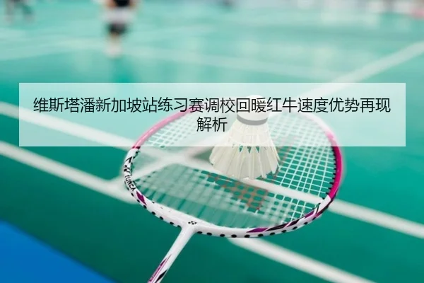维斯塔潘新加坡站练习赛调校回暖红牛速度优势再现解析